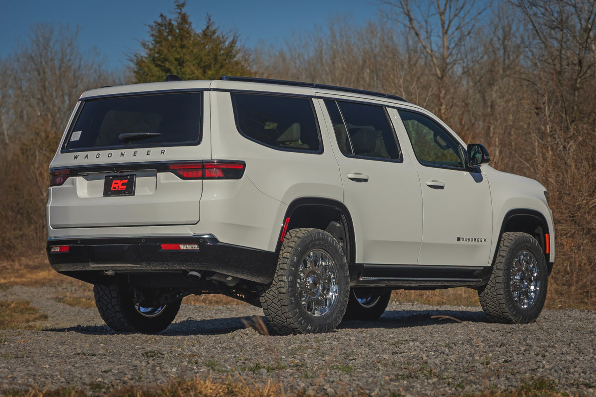 Rough Country - 3 Inch Lift Kit - Jeep Wagoneer 4WD (2022-2025) - 60800RED by Rough Country - alternate view