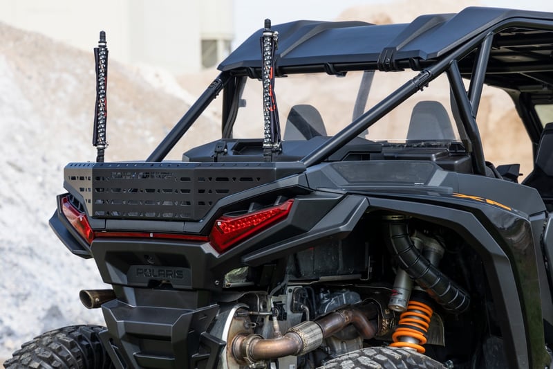 Rough Country - Cargo Gate - Rear - Polaris RZR XP 4 1000 (2024) - 93186 for 2024 Polaris Rzr Xp 4 1000 Premium - side view