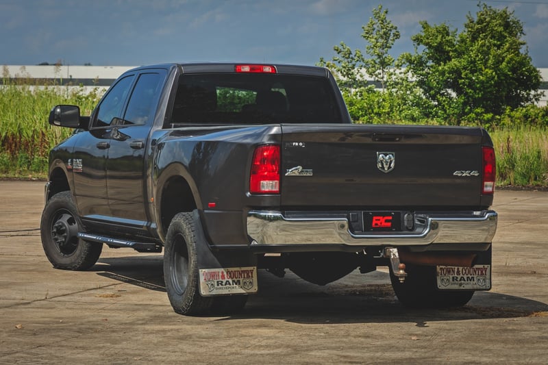 Rough Country - AC2 Running Boards - Amber/White - Crew Cab - Ram 1500/2500/3500 2WD/4WD (2010-2025 & Classic) - 57009