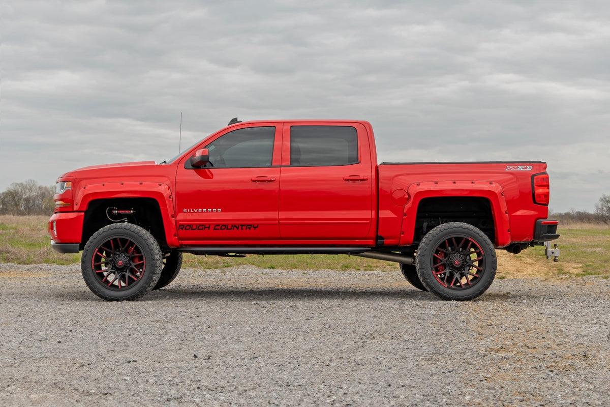 OV2 Running Boards | Side Step Bars | Crew Cab | Chevy/GMC 1500/2500HD/3500HD (07-19 & Classic)