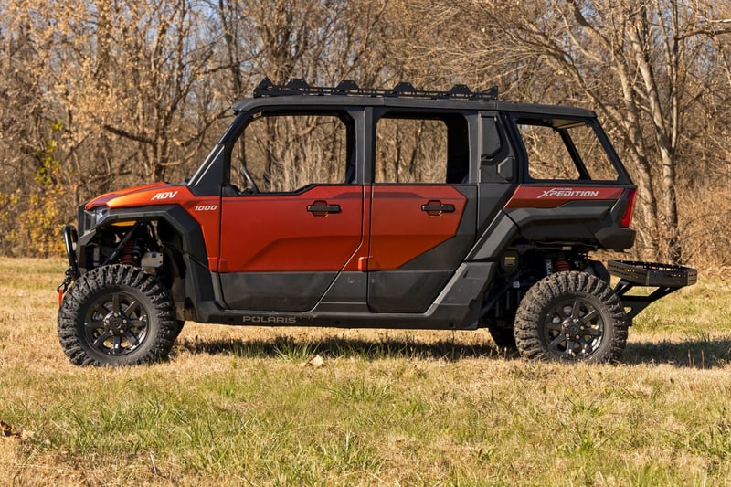 Rough Country - Roof Rack - Polaris XPEDITION ADV 5 - 93170 for 2024 Polaris Xpedition Adv 5 Northstar - rear view
