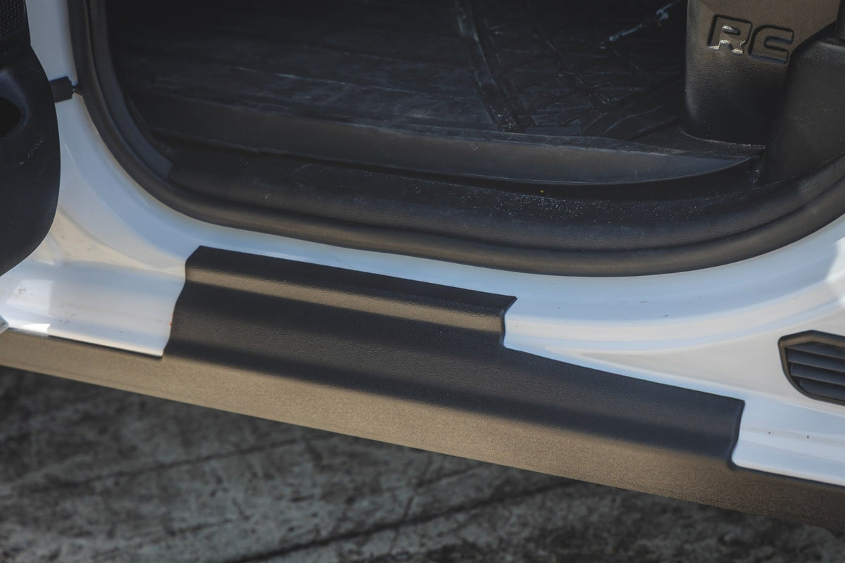 Rough Country - Trail Cladding - Rocker Sill Plates - Ram 1500 2WD/4WD (2019-2025) - TC13030 by Rough Country - alternate vie