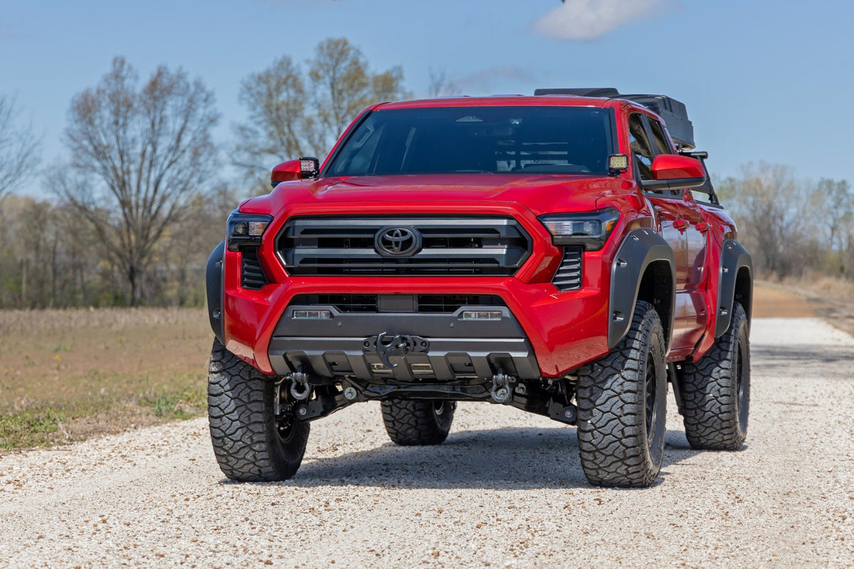 Rough Country - LED Light Kit - Ditch Mount -  3" OSRAM - Wide - Toyota Tacoma 2WD/4WD (24-25) - 72105 for 2024 Toyota Tacoma