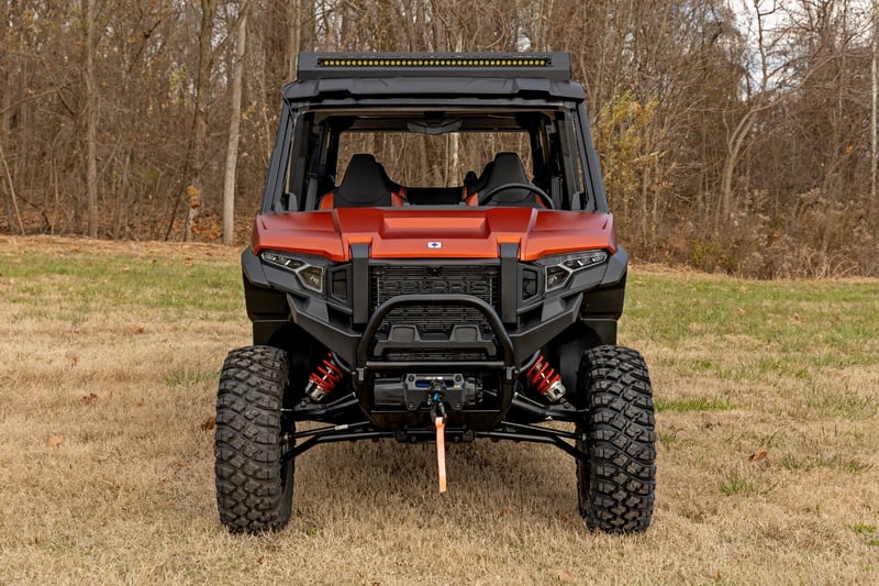 Rough Country - Roof Rack - 40" Black Single Row - Polaris XPEDITION ADV 5 - 93172 for 2024 Polaris Xpedition Adv 5 Northstar
