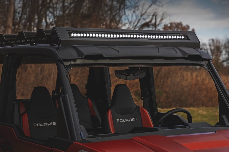 Rough Country - Roof Rack - 40" Black Single Row - Polaris XPEDITION ADV 5 - 93172 for 2024 Polaris Xpedition Adv 5 Northstar