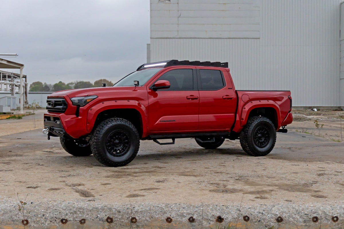 Rough Country - Roof Rack - 40" Black LED - Toyota Tacoma 2WD/4WD (2024-2025) - 72110 for 2024 Toyota Tacoma - alternate view