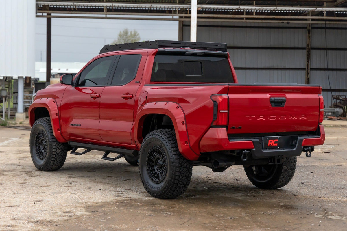Rough Country - Roof Rack - 40" Black LED - Toyota Tacoma 2WD/4WD (2024-2025) - 72110 for 2024 Toyota Tacoma - rear view
