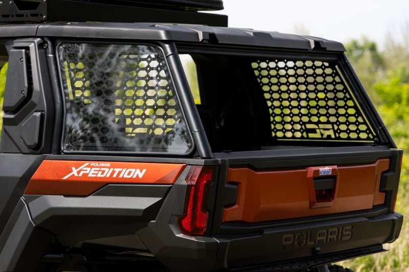 Rough Country - Molle Panel Kit - Side Window - Polaris XPEDITION ADV 5 - 93177 by Rough Country - side view