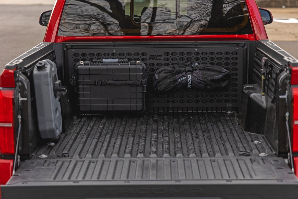 Rough Country - Molle Panel Kit - Side - Bed - Toyota Tacoma 2WD/4WD (2024-2025) - 73128 for 2024 Toyota Tacoma - front view