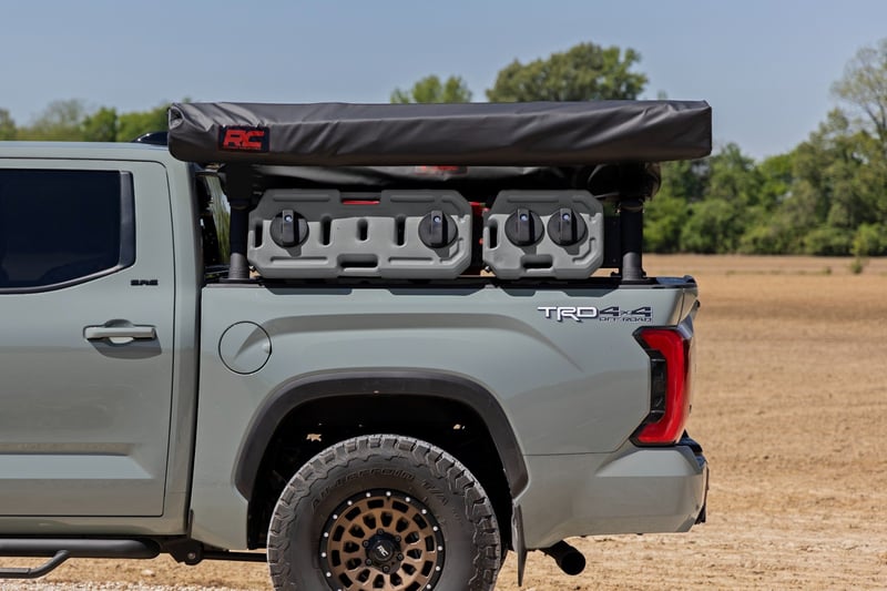 Rough Country - 10L Fluid Container w/ Locker - Gray - 99062A by Rough Country - installed view