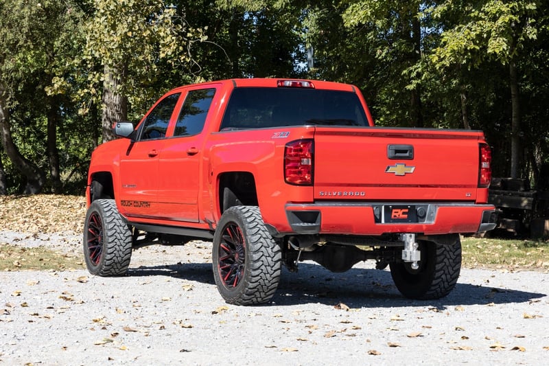 Rough Country - Power Running Boards - Dual Electric Motor - Crew Cab - Chevy/GMC 1500/2500HD/3500HD (07-14) - PSR50718