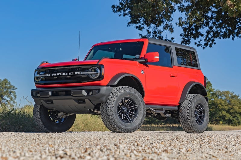 Rough Country 88 Series Wheel/One-Piece/Gloss Black/17x9/6x5.5/+0mm - 88170012 by Rough Country - detail view