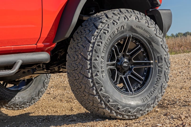 Rough Country 88 Series Wheel/One-Piece/Gloss Black/17x9/6x5.5/+0mm - 88170012 by Rough Country - close-up