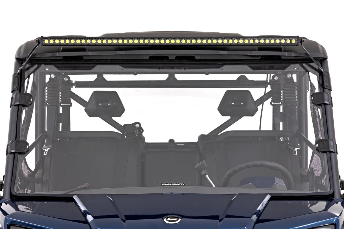 Rough Country - LED Light Kit - Front Mount - 50" Black Single Row - CFMOTO UFORCE 1000 - 96118 by Rough Country - detail vie