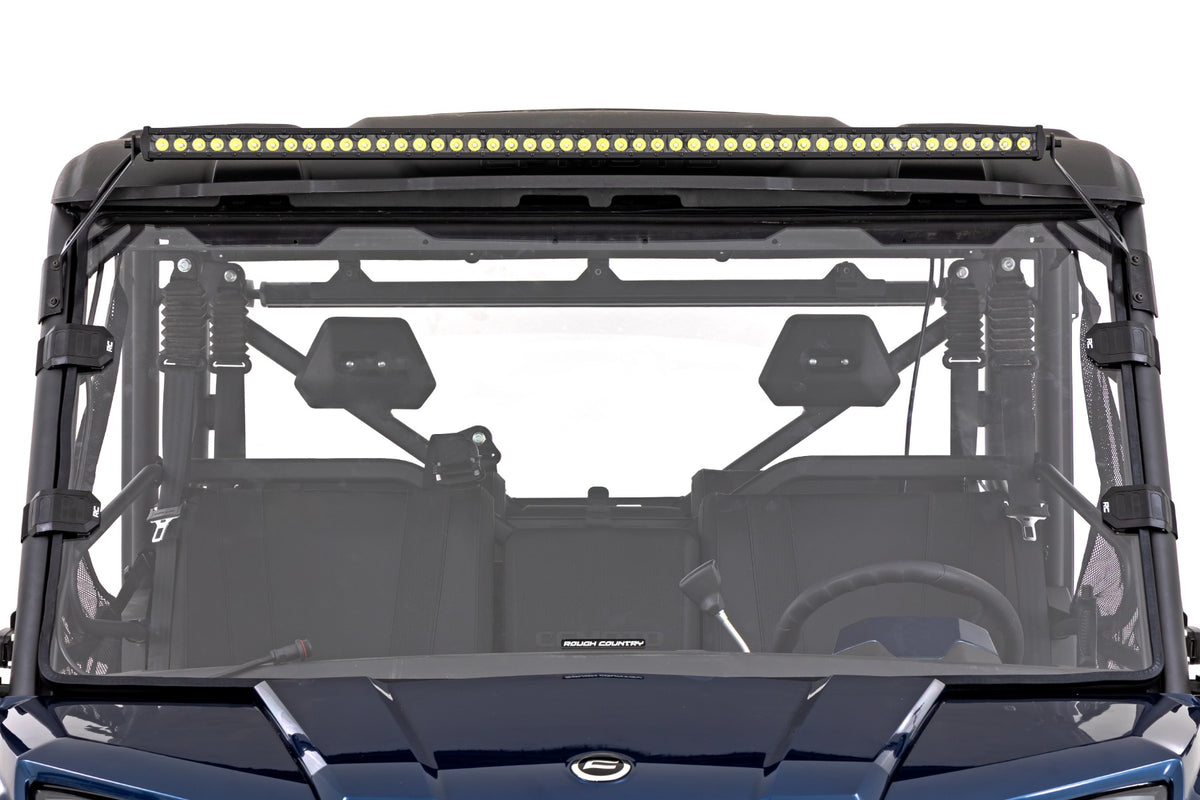 Rough Country - LED Light Kit - Front Mount - 50" Spectrum Series Single Row - CFMOTO UFORCE 1000 - 96119 by Rough Country - 