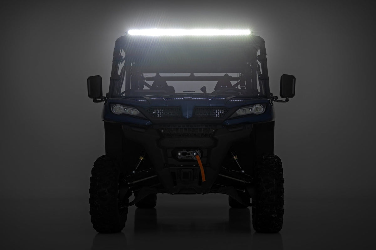 Rough Country - LED Light Kit - Front Mount - 50" Black Single Row - CFMOTO UFORCE 1000 - 96118 by Rough Country - close-up