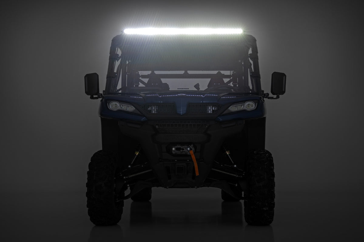 Rough Country - LED Light Kit - Front Mount - 50" Spectrum Series Single Row - CFMOTO UFORCE 1000 - 96119 by Rough Country - 
