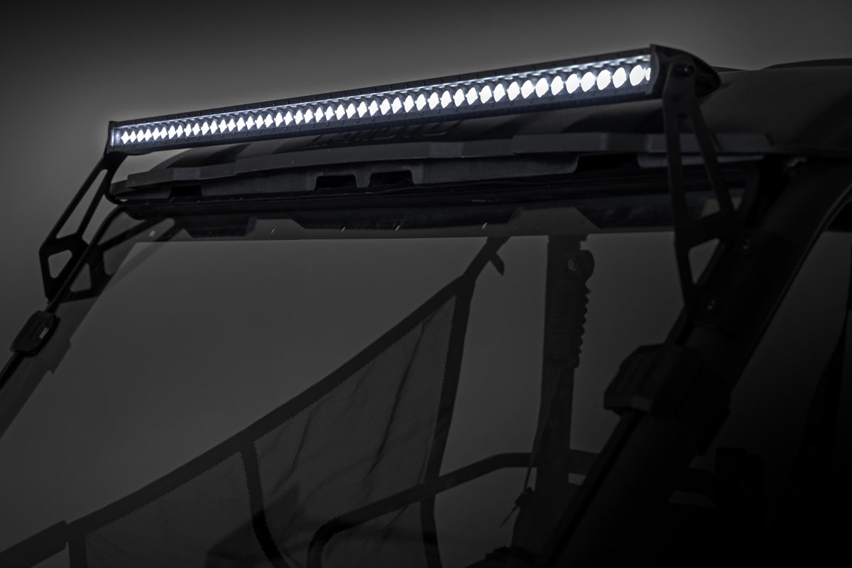 Rough Country - LED Light Kit - Front Mount - 50" Spectrum Series Single Row - CFMOTO UFORCE 1000 - 96119 by Rough Country - 