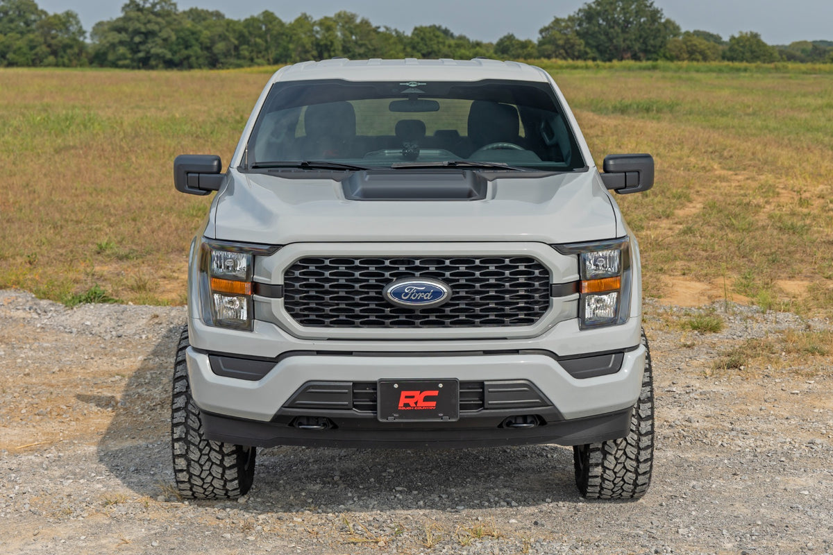 Rough Country - Hood Scoop - Ford F-150 2WD/4WD (2021-2025) - HS30010 for 2021-2024 Ford F 150 - alternate view