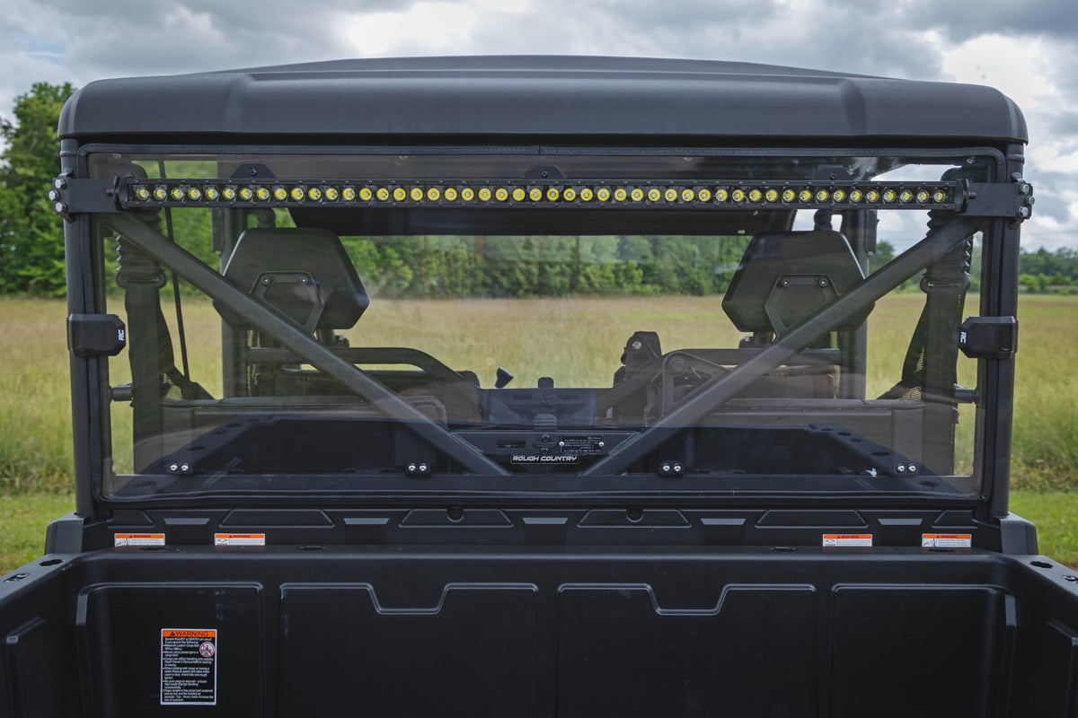 Rough Country - LED Light Kit - Rear Mount - 50" Black Single Row - CFMOTO UFORCE 1000 - 96115 by Rough Country - alternate v