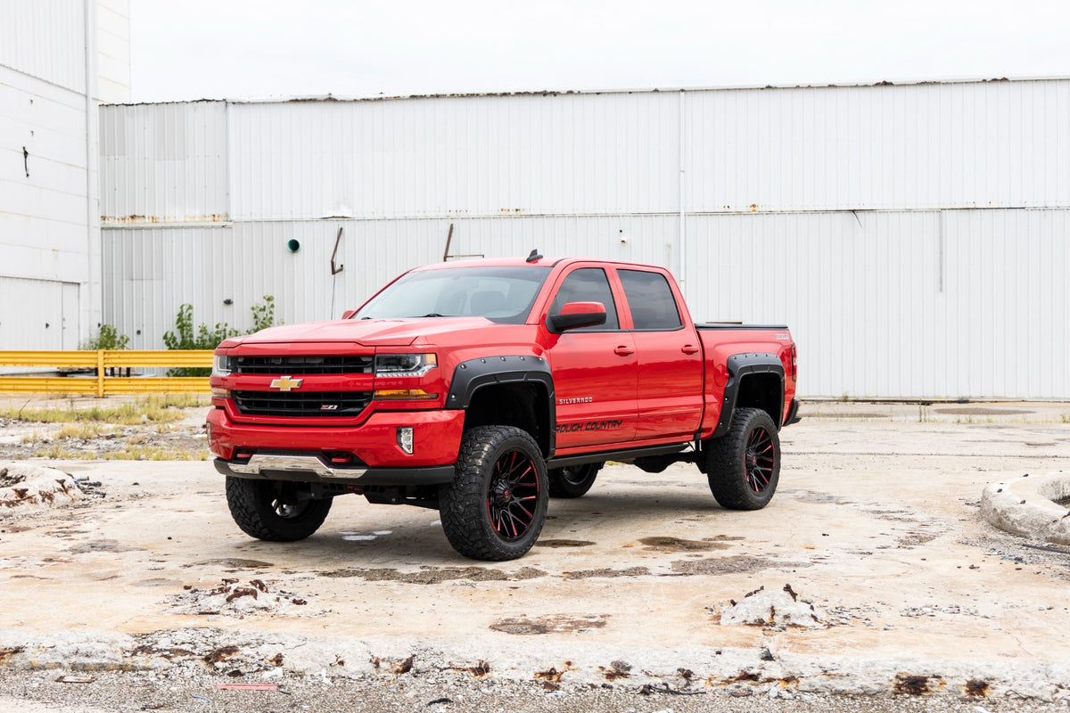 Fender Flares | Defender | 6&#39;7&quot; &amp; 8&#39; Bed | Chevy Silverado 1500 (14-18)/Silverado 2500 HD (15-19) 