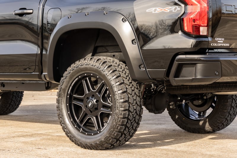 Rough Country - Pocket Fender Flares - GXN Harvest Bronze - Chevy Colorado 2WD/4WD (2023-2026) - F-C12311-GXN