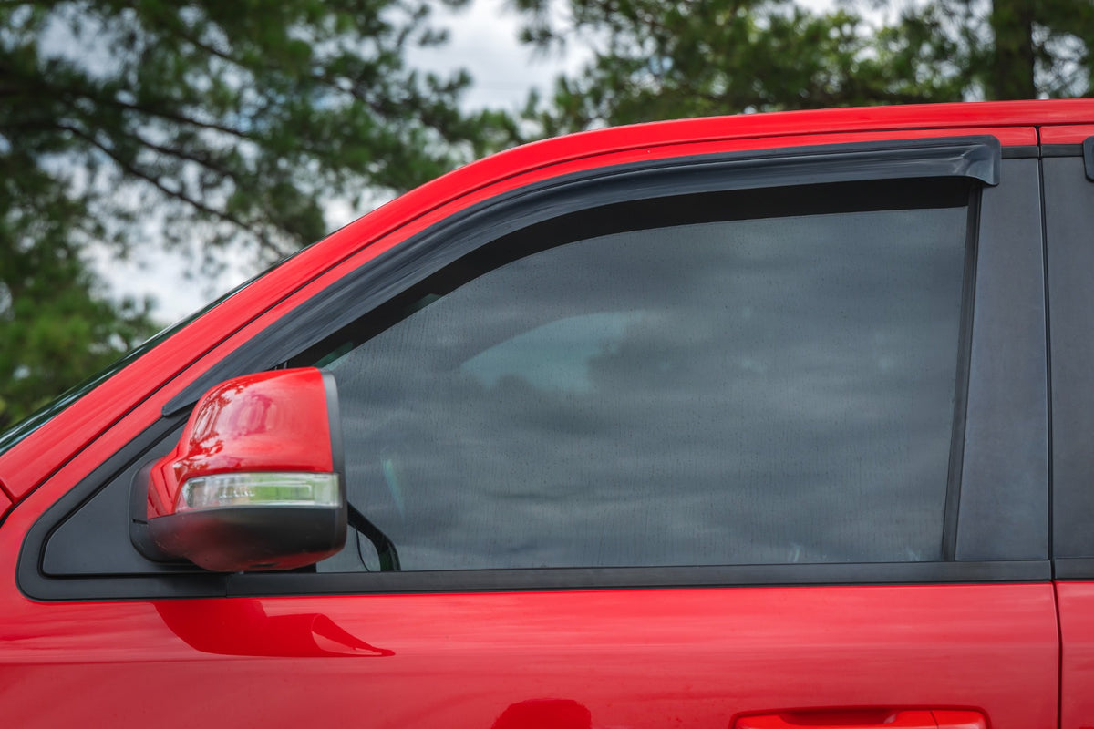 Rough Country - Side Window Deflectors - Tape On Rain Guard - Ram 1500 (19-25)/1500 TRX (21-24) - 941924 by Rough Country - c