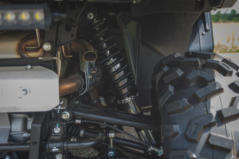 Rough Country - M1 Rear Coil Over Shocks - Ride Height Adjust - CFMOTO UFORCE 1000/UFORCE 1000XL - 301016