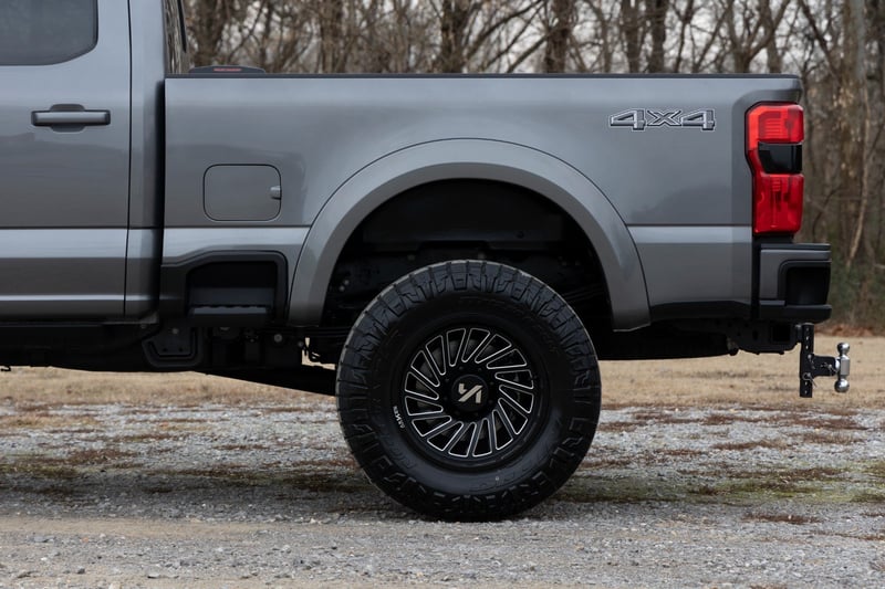Rough Country - Sport Fender Flares - UM Agate Black - Ford F-250/F-350 Super Duty 2WD/4WD (2023-2025) - S-F20231-UM