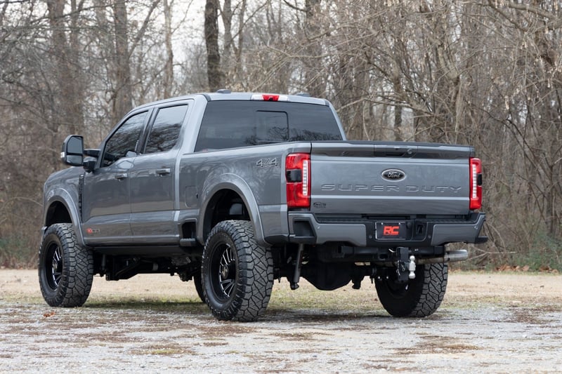 Rough Country - Sport Fender Flares - HX Antimatter Blue - Ford F-250/F-350 Super Duty 2WD/4WD (2023-2025) - S-F20231-HX