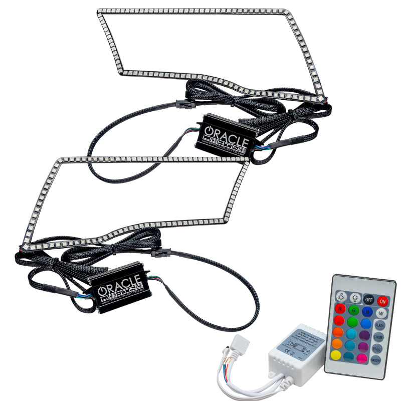 Oracle Dodge Ram Sport 09-18 LED Headlight Halo Kit - ColorSHIFT w/ Simple Controller SEE WARRANTY - 2250-504