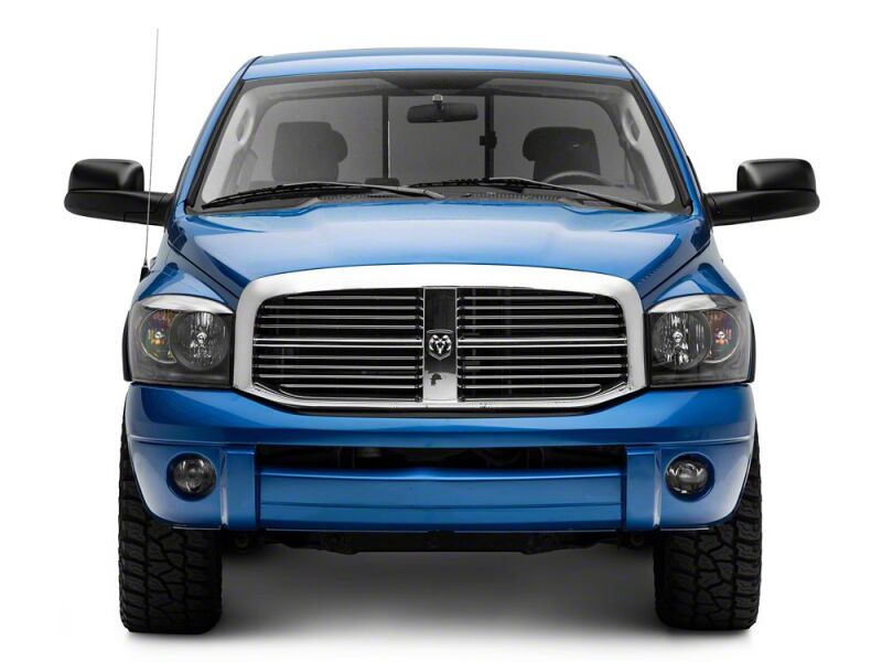 Raxiom 06-08 Dodge RAM 1500 Axial Series Euro Headlights- Black Housing- Clear Lens - R110144 - close-up view 10