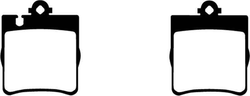 EBC 03 Mercedes-Benz C230 (W203) 2.3 Sport Redstuff Rear Brake Pads - DP31441C