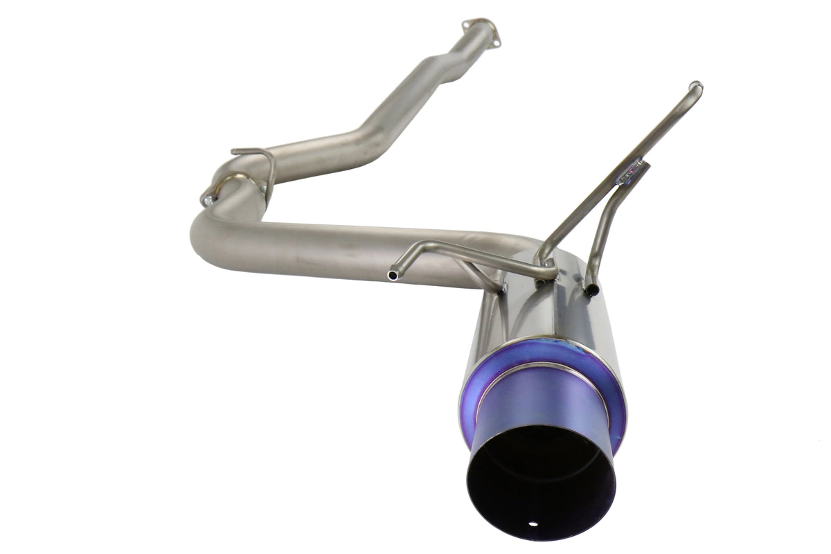 Invidia 08-14 WRX/STi 4 Door 80mm Single Outlet Full Titanium Cat-Back Exhaust