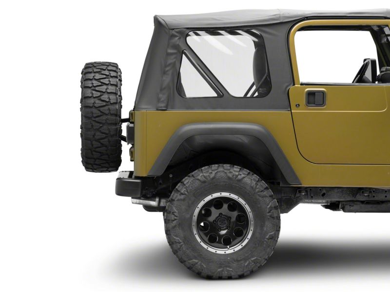 Raxiom 76-06 Jeep CJ7 Wrangler YJ &amp; TJ Gladiator LED Tail Lights- Blk Housing (Smoked Lens) - J177410