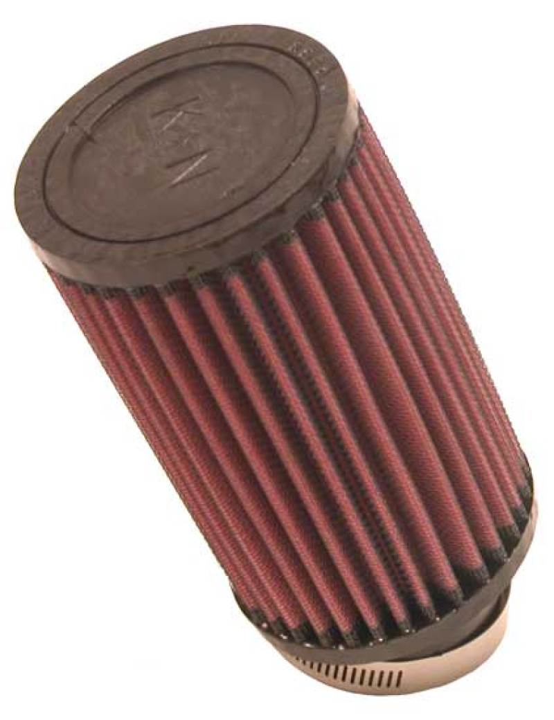 K&amp;N Filter Universal Rubber Round Air Filter 20 Deg Flange Angle 2.25in Flange ID x 3.5in OD x 6in H - RU-1720