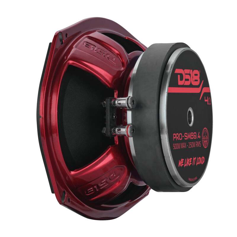 DS18 6x9 250 Watts RMS 4ohm Mid-Range Shallow - PRO-SM69.4 - additional view 2