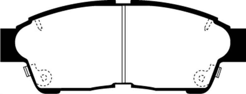 EBC 93-97 Geo Prizm 1.6 Ultimax2 Front Brake Pads - UD562