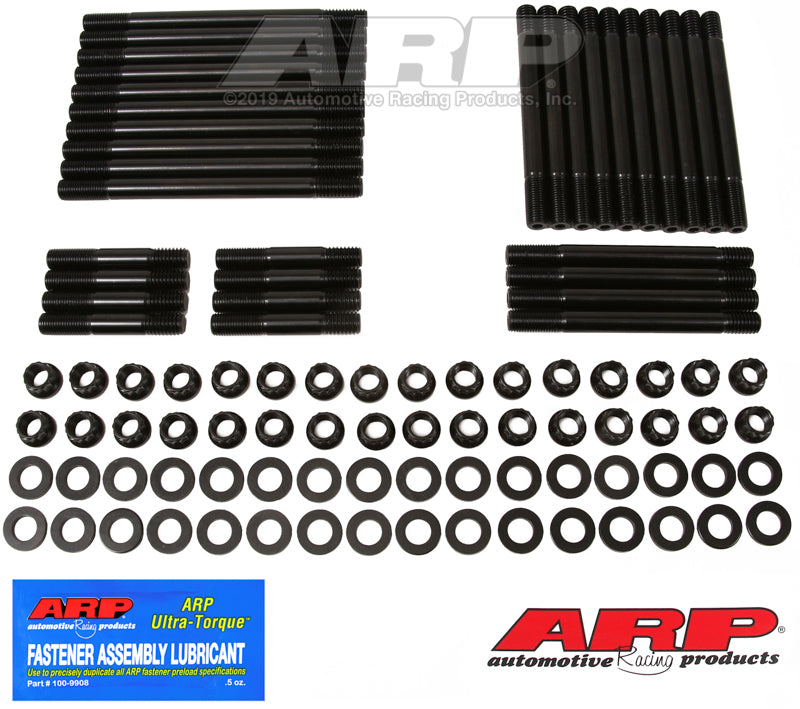ARP BB Chevy WP Merlin III w/Brodix BB 3xtra hds ARP2000 12pt head stud kit - 235-4326