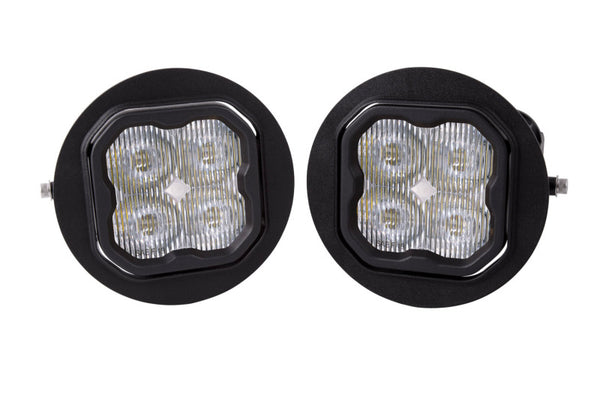 Diode Dynamics SS3 Max Type FT Kit ABL - White SAE Fog - DD7025 for 1996-2010 Dodge Viper - front view