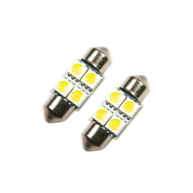 Oracle 33MM 4 LED 3-Chip Festoon Bulbs (Pair) - Cool White SEE WARRANTY - 5203-001