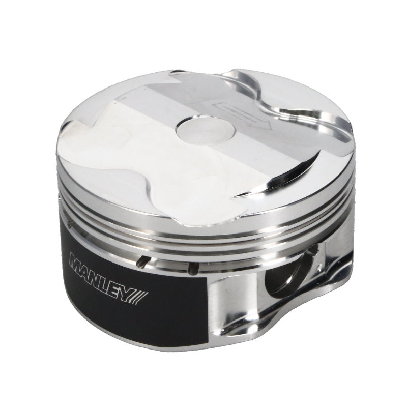 Manley 2018+ Ford Coyote 5.0L 6.75cc Dish 3.662in Bore 12:1 CR 22mm Pin Platinum Ext Duty Pistons - 595900CE-8