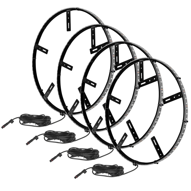 Oracle LED Illuminated Wheel Rings - ColorSHIFT - 15in. - ColorSHIFT No Remote SEE WARRANTY - 4210-334