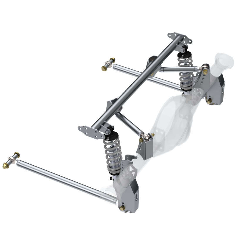 QA1 HD Pro Rear Triangulated 4-Link Kit - Front Mount Single Adj Coilovers - R173-170