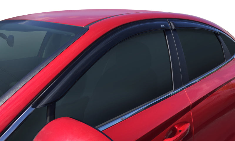AVS 2020+ Hyundai Sonata Ventvisor Outside Mount Window Deflectors 4pc - Smoke - 94764