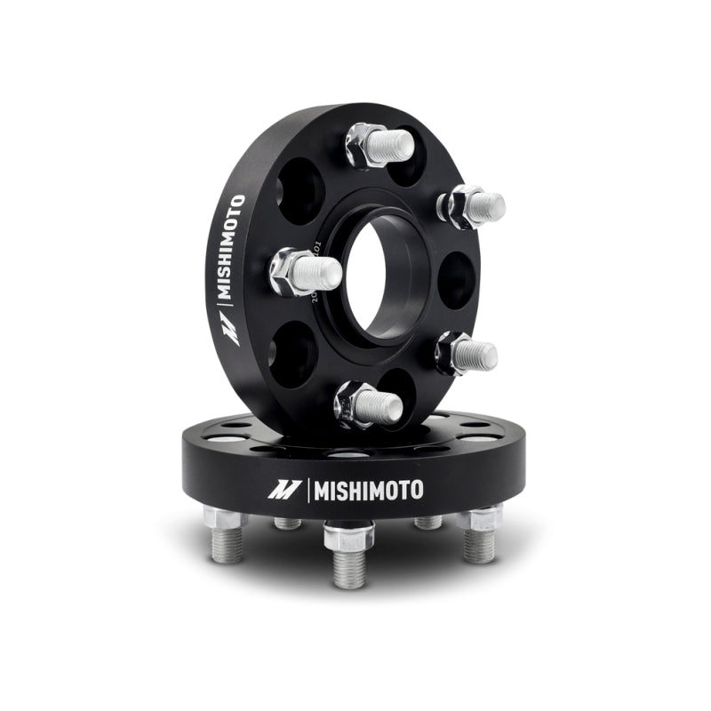 Mishimoto Wheel Spacers - 5x120 - 64.1 CB - M14 x1.5 - 20mm - BK - MMWS-013-200BK
