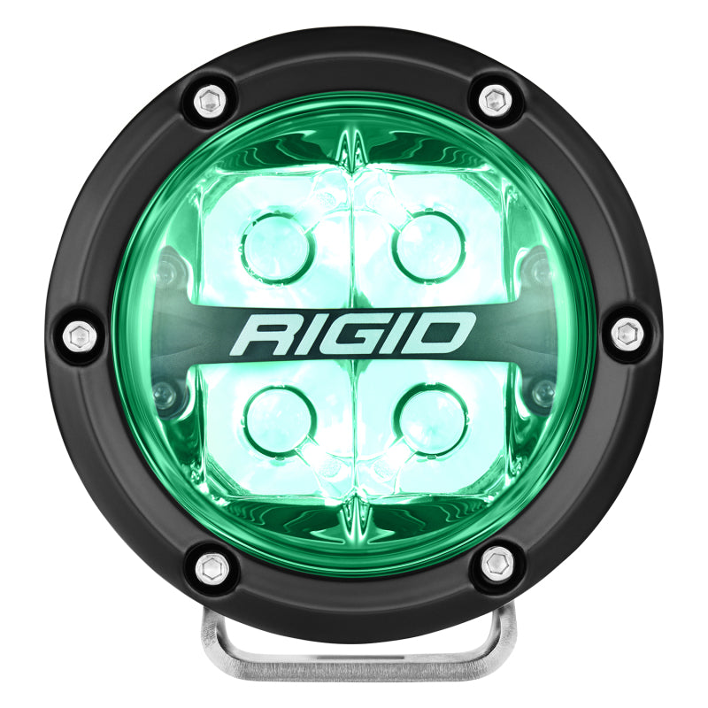 Rigid Industries 360-Series 4in LED Off-Road Spot Beam - RGBW (Pair) - 36402