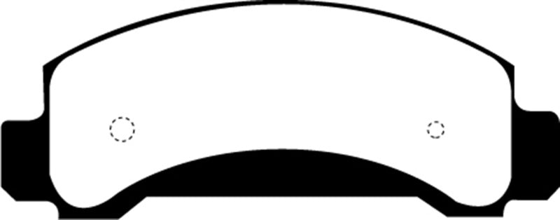 EBC 94-97 Ford Aerostar 3.0 Greenstuff Front Brake Pads - DP61085