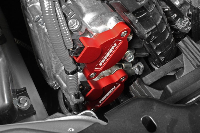 Perrin 15-22 WRX Cam Solenoid Cover - Red - PSP-ENG-172RD
