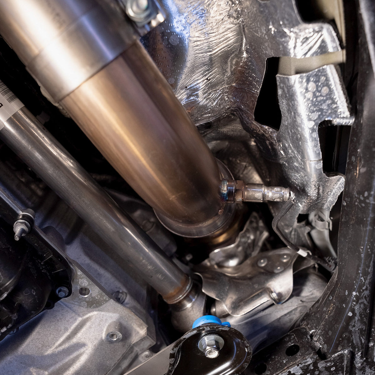 Stainless Works - 2020-2024 Ford Explorer ST Downpipe - FEDPG